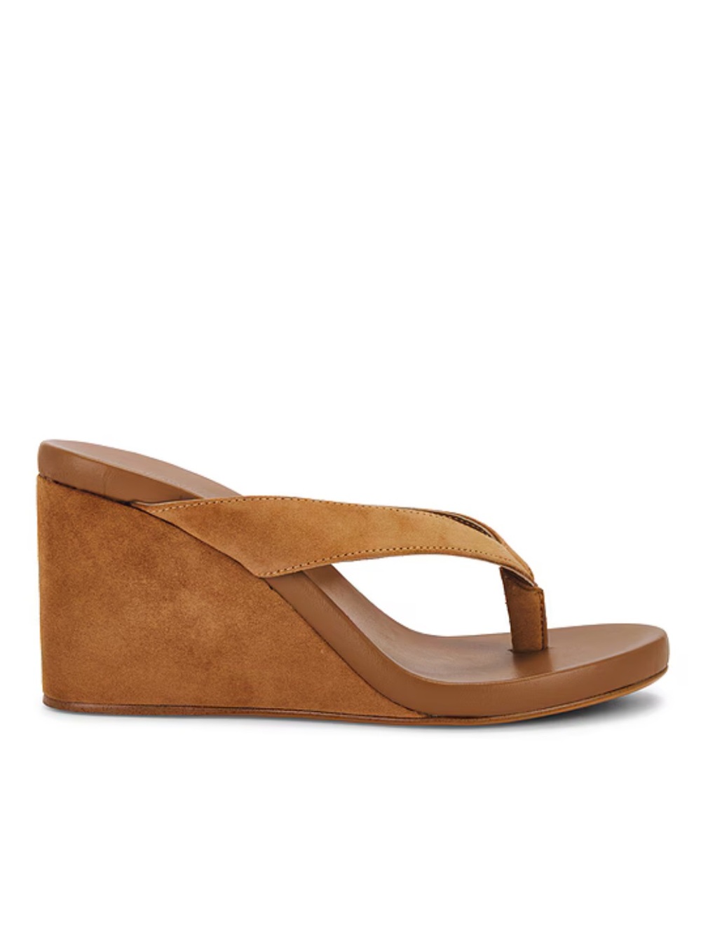 Tony Bianco Avanti Sandals Butterscotch Tan Wedges shoes Suede Revolve 9